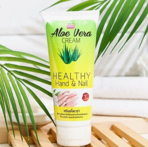 Крем для рук и ногтей Алоэ Вера, BANNA Aloe Vera Hand and Nail Cream ...