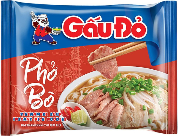 Лапша Gau Do Быстрого приготовления говядина 65г х 2шт - купить с ...