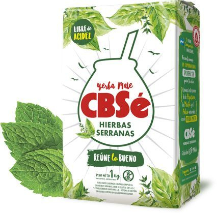 Чай Йерба Мате "CBSe" горные травы (мята) 500 г - купить с доставкой по ...