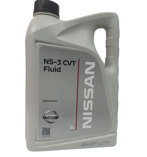 Nissan NS-3 CVT Fluid 5л, Масло трансмиссионное, синтетика - купить по ...