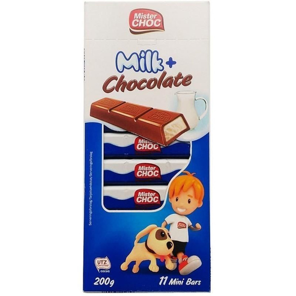 Mister CHOC Молочный шоколад с молочной помадкой 200 гр. Германия ...