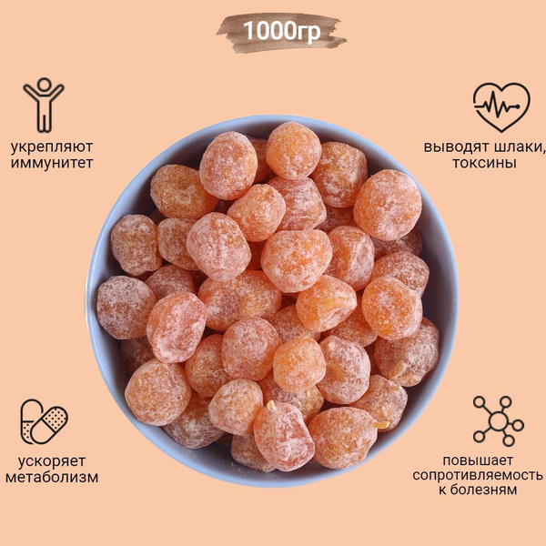 Кумкват мандарин сушеный Натур Мир, 1000 гр, 1 кг - купить с доставкой ...