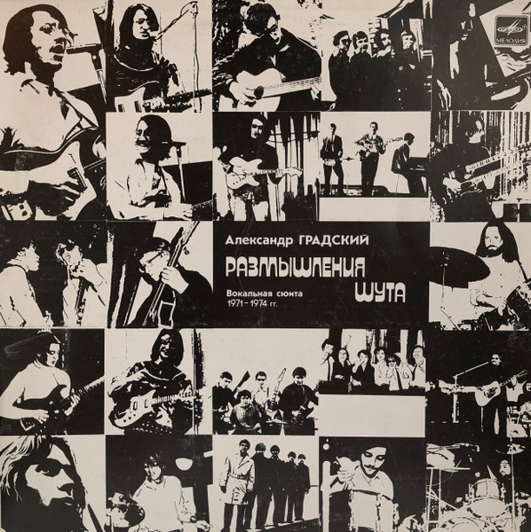Александр Градский - Размышления шута (1988, NM) LP - купить с ...