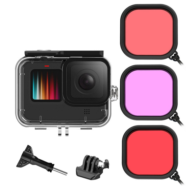 Комплект трехцветных фильтров с водонепроницаемой оболочкой gopro12 ...