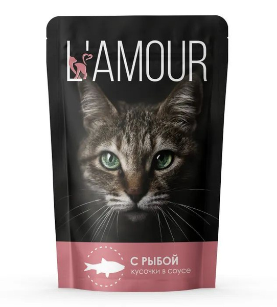 L'AMOUR LAMOUR влажный корм для кошек, 75 г х 28 шт купить на OZON по ...