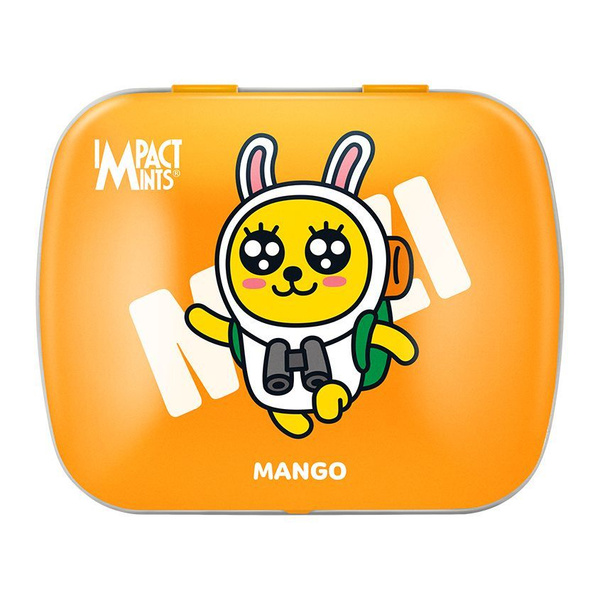IMPACT MINTS Освежающие драже без сахара со вкусом манго 14 г купить на ...