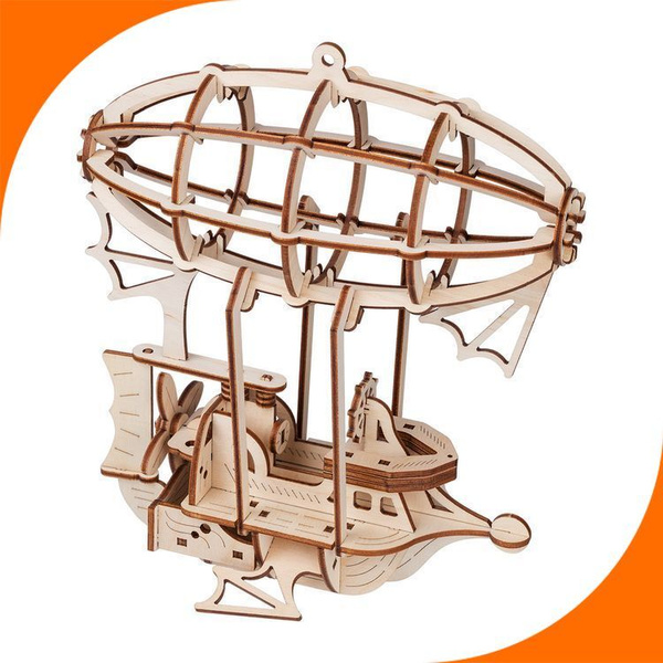 Сборная модель Дирижабль, 90 элементов, REZARK - купить с доставкой по ...