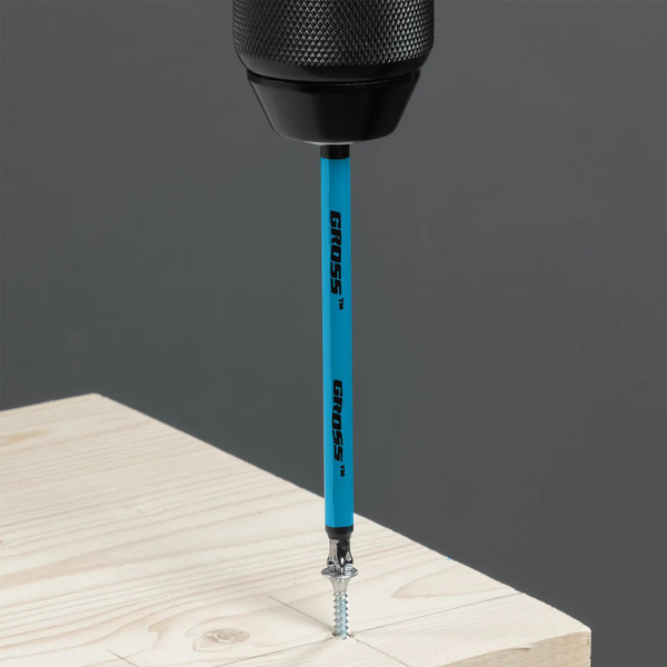 Бита Gross PH2 х 127, сталь S2, 1/4", 127 мм - купить по низким ценам в ...