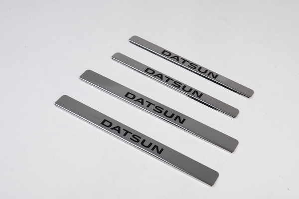 Накладки на пороги Датсун Он-До/Datsun on-DO (2014-2020) купить по ...