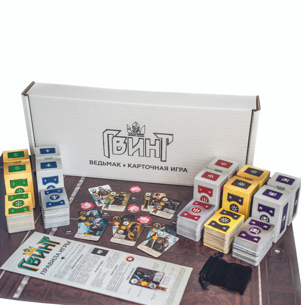 Настольная карточная игра Гвинт (Gwent The Witcher Card Game) / 10 ...