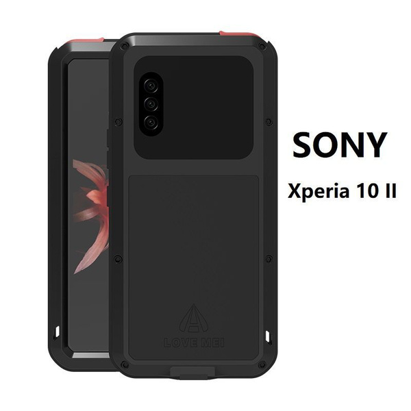 Защищенный от падения корпус для Sony Xperia 10 II ,LOVE MEI Мощный ...