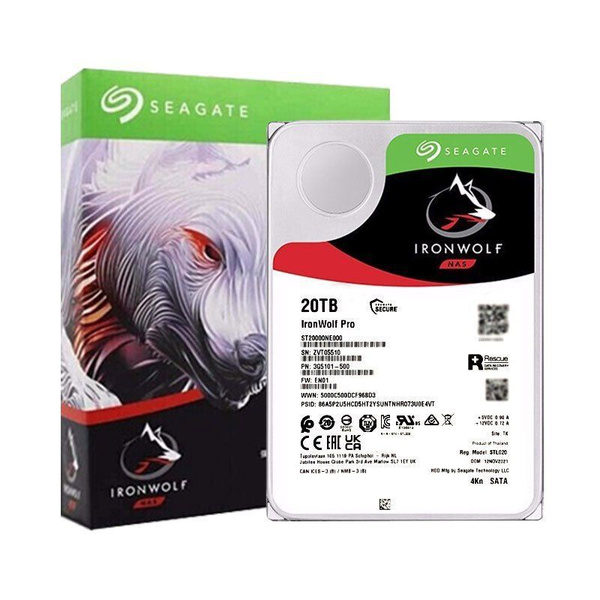 20 ТБ Внутренний SSD-диск Seagate IronWolf PRO 20TB (ST20000NE000 ...