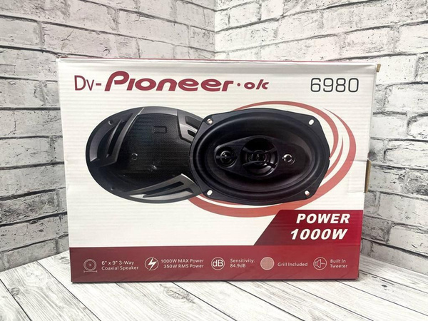 Динамики автомобильные/Колонки овалы 6/9 DV-Pioneer.ok 6980 - купить по ...