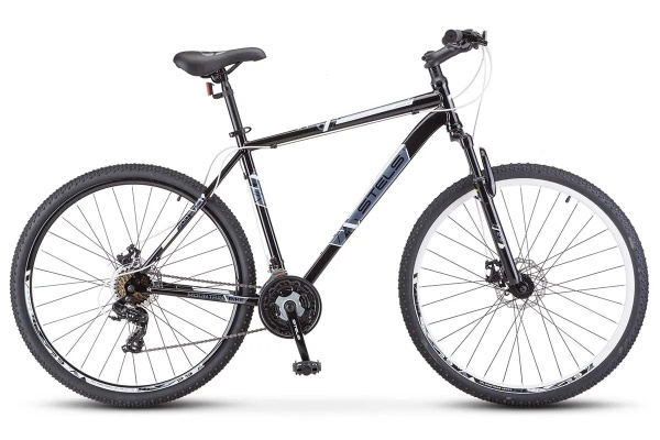 Велосипед горный STELS 29" Navigator 900 V F020 (21" чёрный/белый ...
