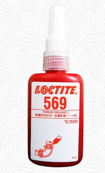 LOCTITE 569 гидравлические и пневматические системы герметик, 50мл ...