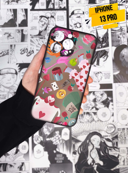 Чехол для iPhone 13 Pro мультфильм "Алиса в стране чудес/Alice in ...