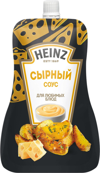 Соус HEINZ Сырный, на основе растительных масел (2 шт по 200г) - купить ...