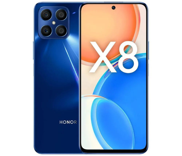 Смартфон Honor X8 - купить по выгодной цене в интернет-магазине OZON ...