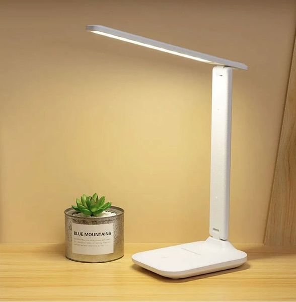 Настольный яркий LED светильник-лампа с 3 уровнями яркости с USB ...