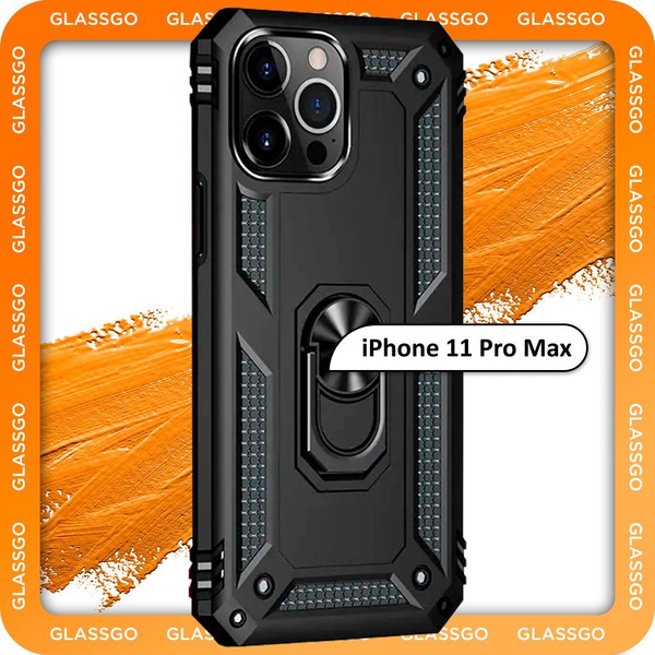 Чехол противоударный бронированный на Айфон 11 Про Макс / на iPhone 11 ...