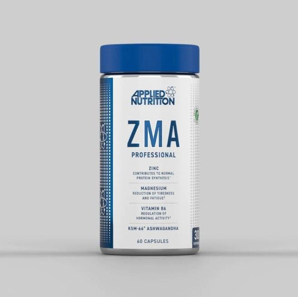 Applied Nutrition ZMA Pro 60 капсул, бустер тестостерона, ЗМА цинк ...