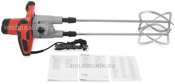 Строительный миксер Einhell TE-MX 1600-2 CE Twin 1399543, 1600 Вт ...
