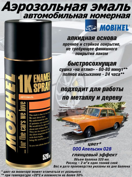 Краска автомобильная MOBIHEL по низкой цене с доставкой в интернет ...