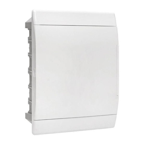 Щит ЩРВ-П-24 IP41 бел. дверца (пром. упак.) Basic EKF pb-v-24w-bas ...