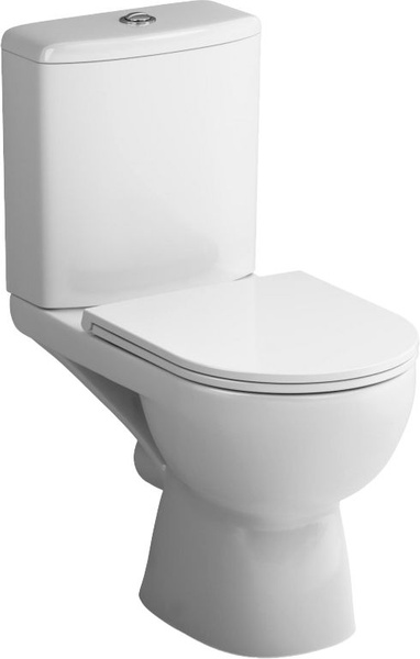 Унитаз-компакт AM.PM Gem C908600SC напольный, безободковый, фарфоровый ...