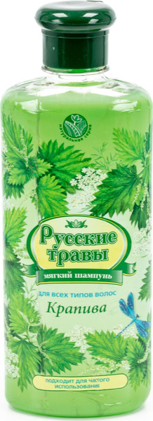Русские травы Шампунь женский Крапива для всех типов волос 350мл ...