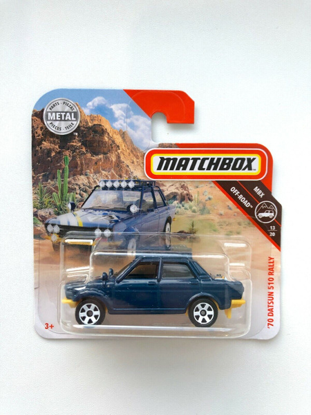MATCHBOX 70 DATSUN 510 RALLY MBX Off Road 13 20 GCF43 Mattel 2019 OZON 1002621807