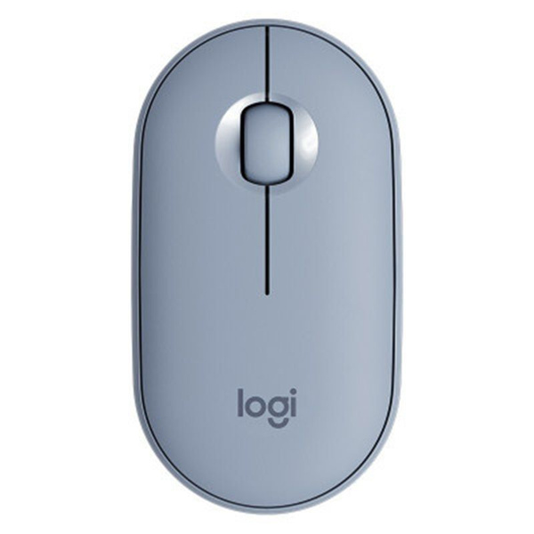 Мышь беспроводная Беспроводная Bluetooth-мышь Logitech M350, синий ...
