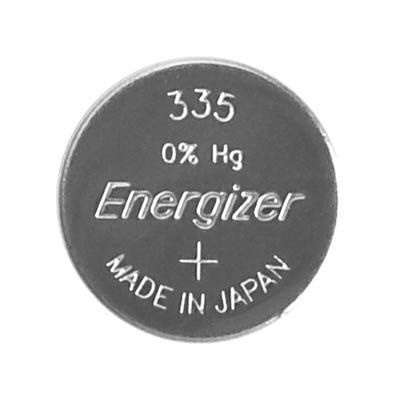 Батарейка для часов Energizer 335 / SR512, 1 шт, часовая батарейка ...