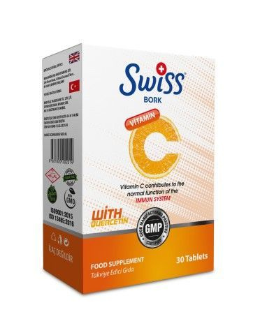 Swiss Витамин С Турция 30 таблеток. Vitamin C - купить с доставкой по ...