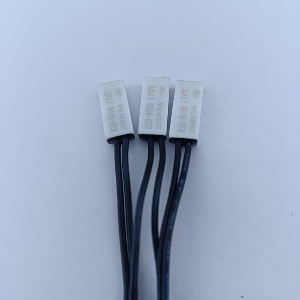 3 штуки KSD9700 Термостат биметаллический 170C 5A 250V нормально ...