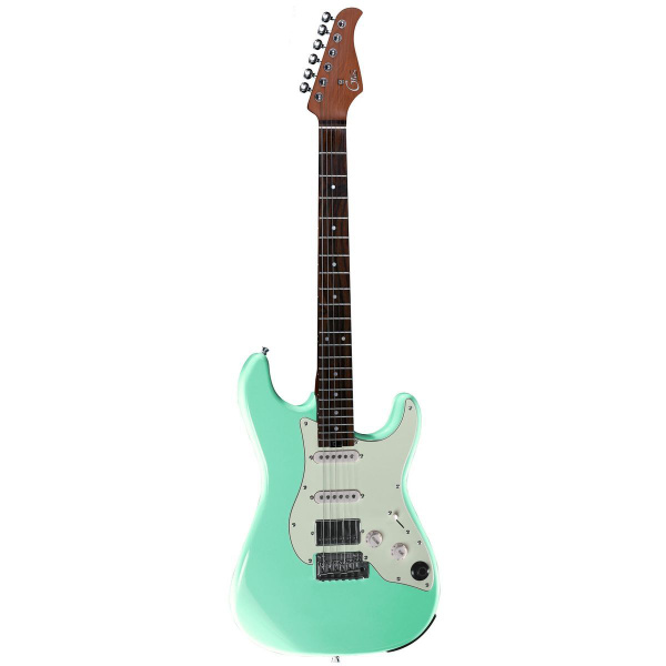 Электрогитара Mooer GTRS S800 Green, со встроенным процессором, HSS ...