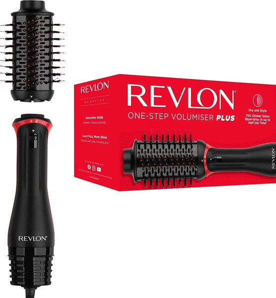 Фен-щетка для волос Revlon ONE-STEP VOLUMISER PLUS RVDR5298E, черный ...