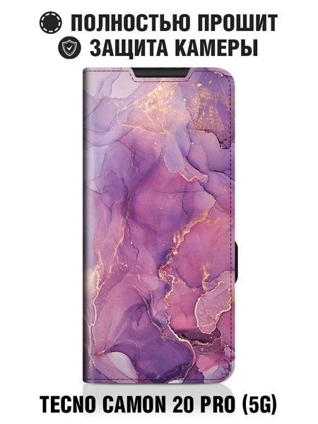 Чехол книжка для Tecno Camon 20 Pro (5G)/Техно Камон 20 Про (5Джи) DF ...