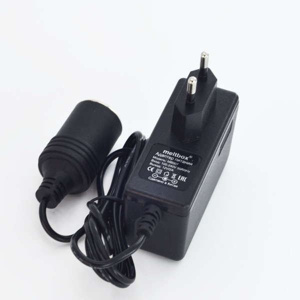 Сетевой адаптер с гнездом прикуривателя 220В/12В 2А для ...