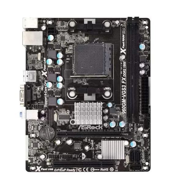Материнская плата ASRock 960GM-VGS3 FX купить по низкой цене с ...