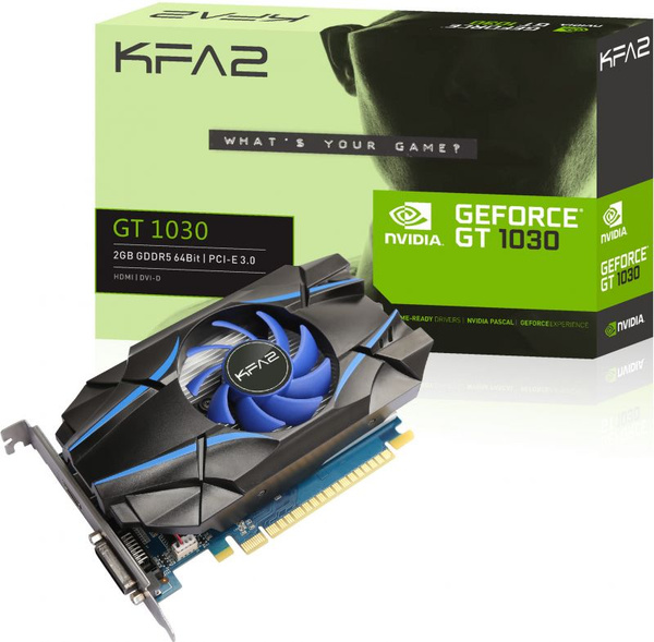 Видеокарта KFA2 GeForce GT 1030, 2 ГБ GDDR5 - купить по низким ценам в ...