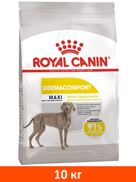 Сухой корм ROYAL CANIN MAXI DERMACOMFORT для взрослых собак крупных ...