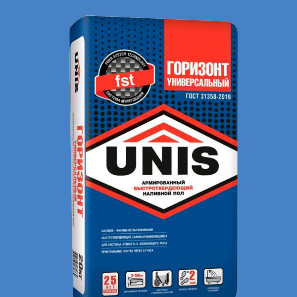 Наливной пол Unis, 25 кг - купить по доступной цене в интернет магазине ...