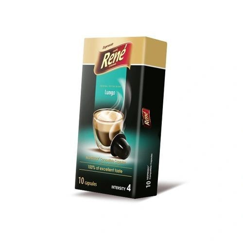 Rene Кофе Lungo стандарта Nespresso, 10 капсул - купить с доставкой по ...