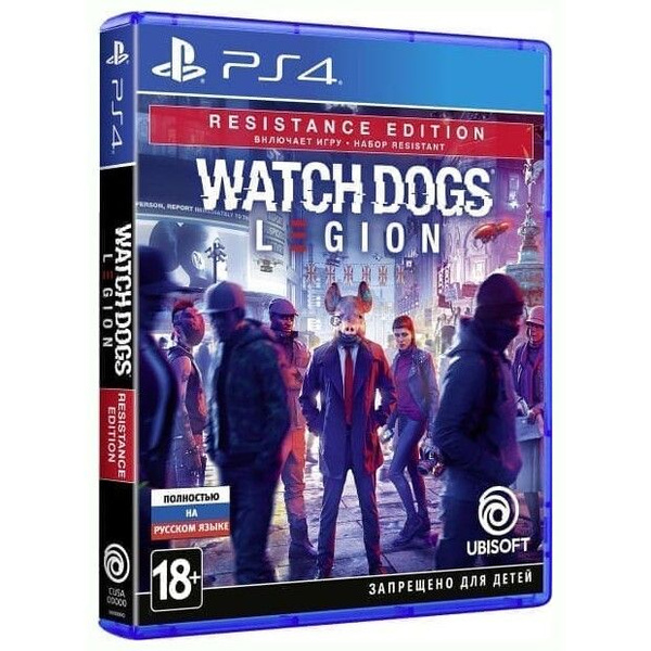 Игра Watch Dogs: Legion Resistance Edition (PlayStation 4 купить по ...