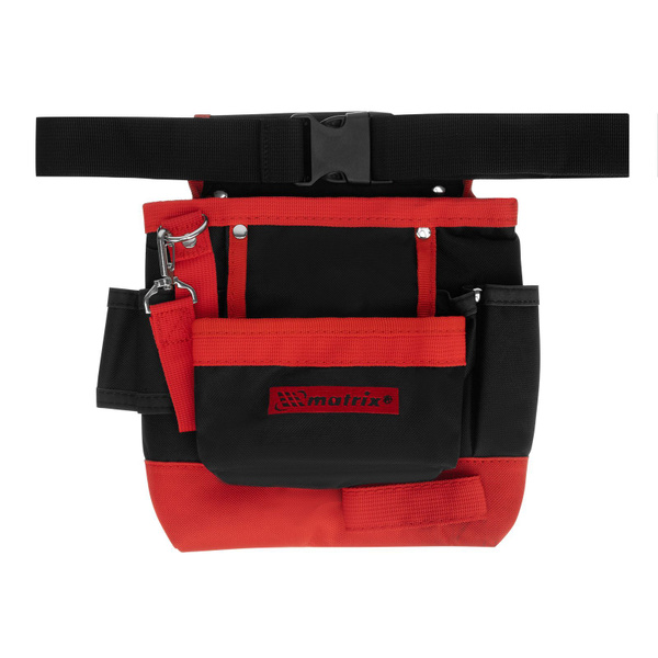 Сумка для инструмента на пояс MATRIX, одинарная, 7 карманов и ...