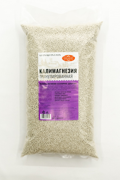Калимагнезия калийно-магниевое безхлорное удобрение 5кг - купить с ...