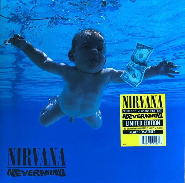 Виниловая пластинка Nirvana - Nevermind(1LP), 2021(30th Anniversary ...