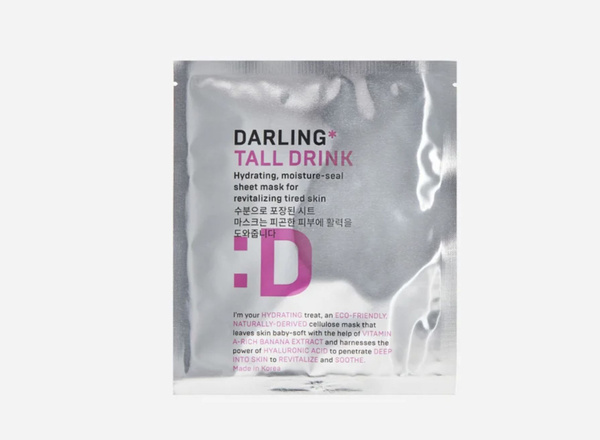 Глубоко увлажняющая И ВОССТАНАВЛИВАЮЩАЯ ТКАНЕВАЯ МАСКА DARLING* tall ...