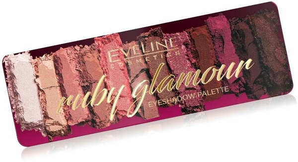 Eveline Тени для век из палетки теней серии Ruby Glamour, 12 гр ...